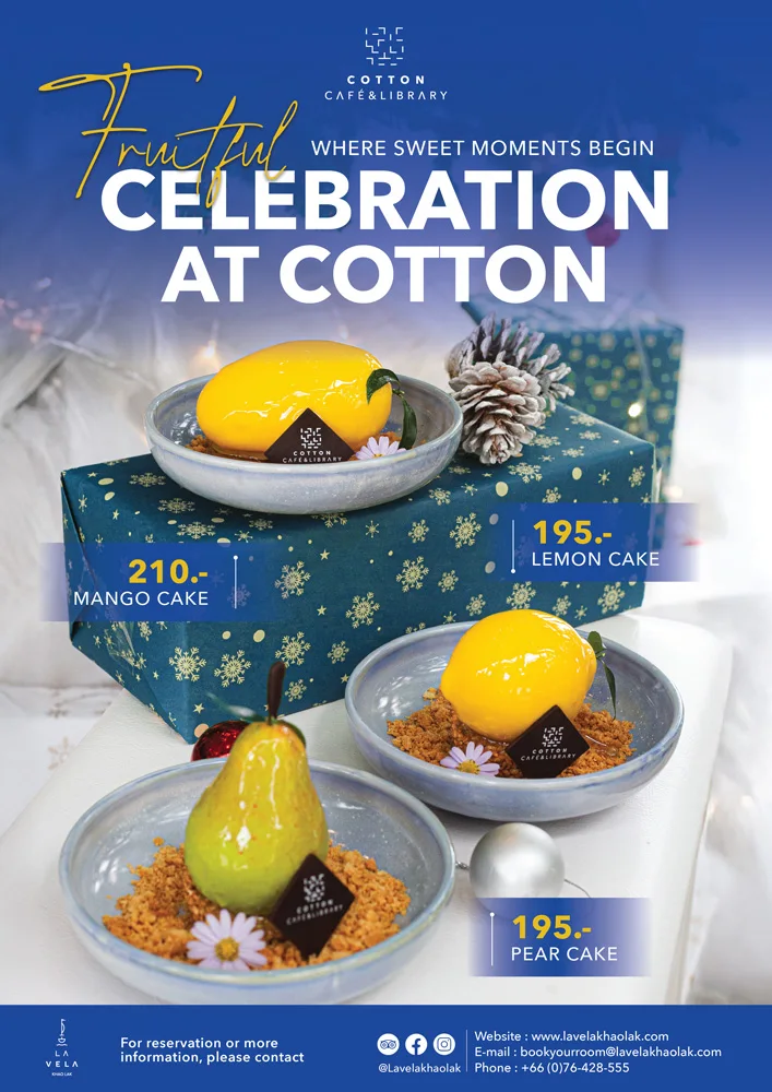 Fruitful Celebration event at Cotton Café