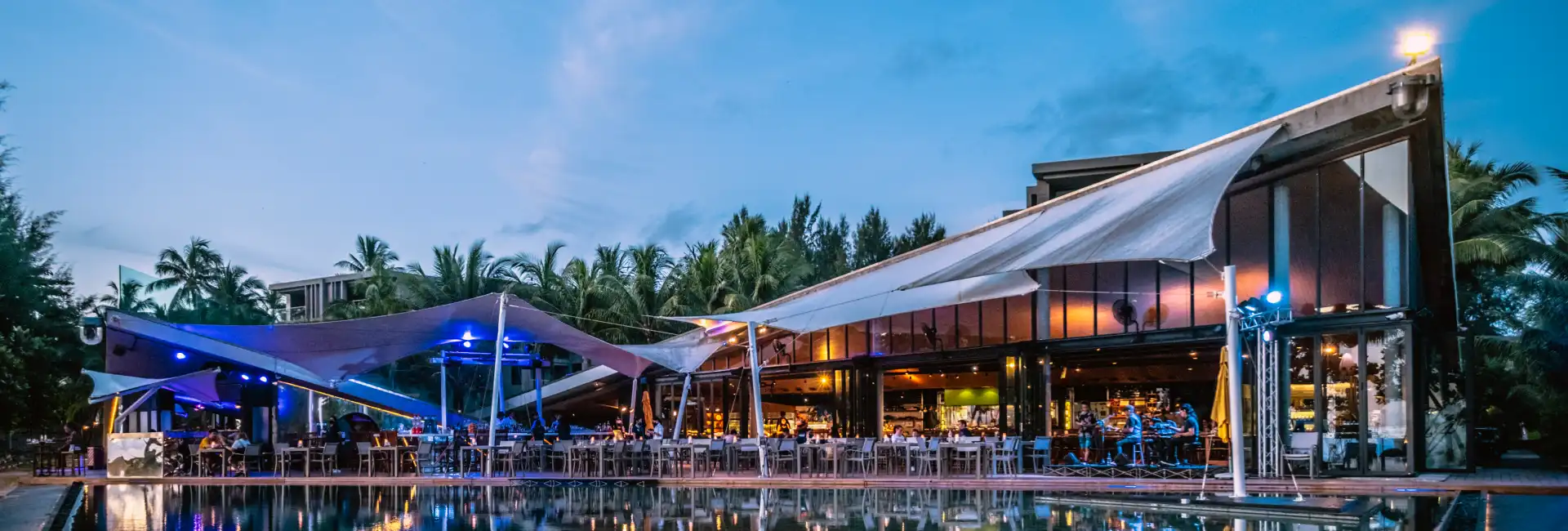 Kokulo Beach Club aerial view