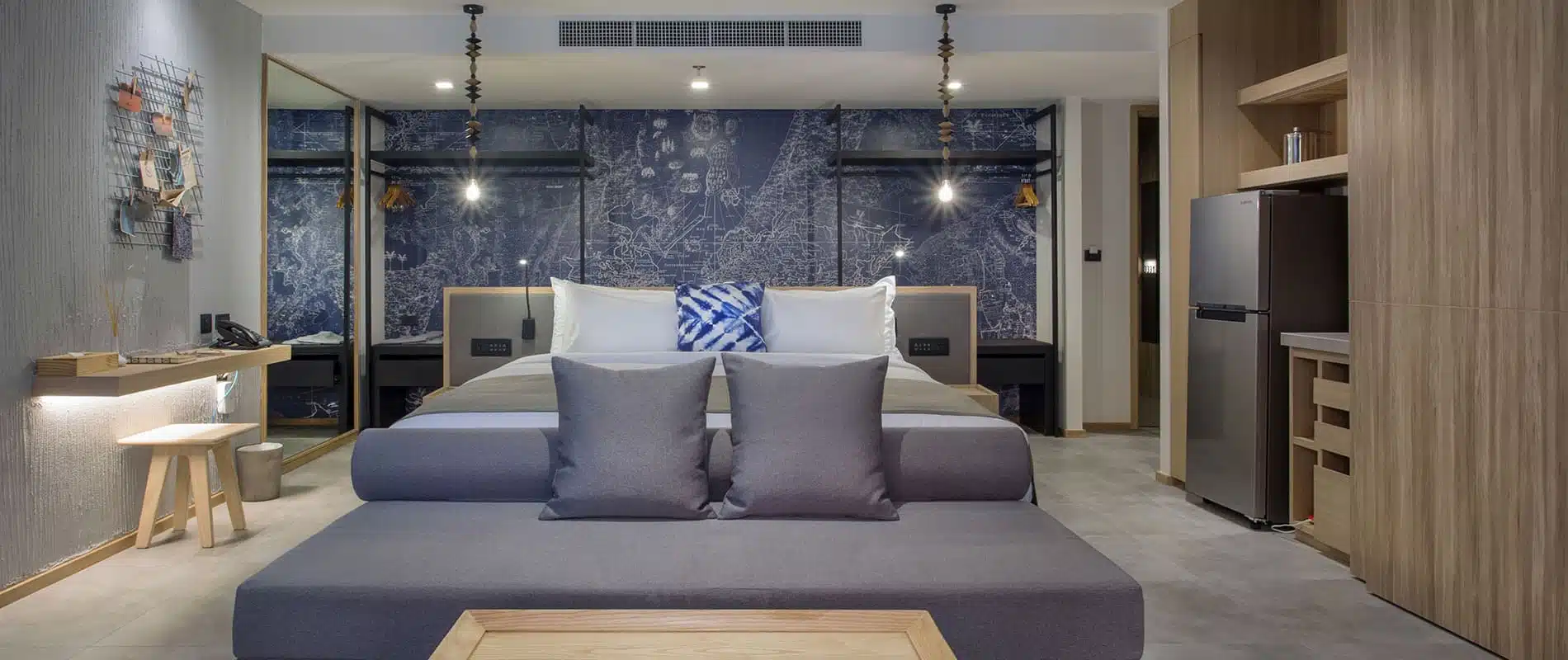 Guest room interior overview