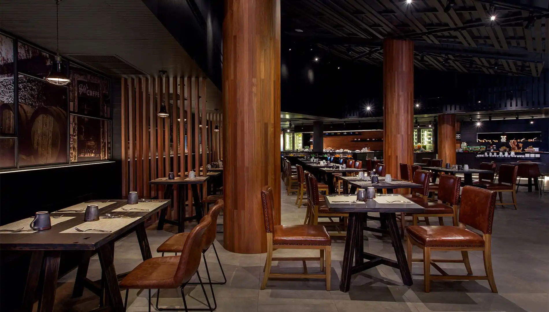 Evening dining at Spices Restaurant